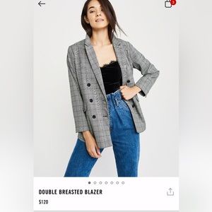 Abercrombie & Fitch double breasted blazer